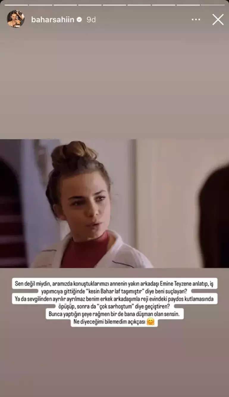 Bahar Şahin ve Mine Tugay Gerginliğine Sera Kutlubey de Dahil Oldu! "Bana Düşman Olan Sensin"