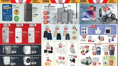 BİM 22-25 Temmuz 2025 Aktüel Kataloğu’nda elektrikli bisiklet, TV, oyun