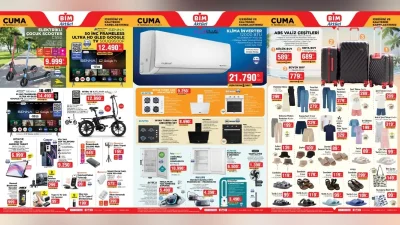 BİM 8-11 Temmuz 2025 kataloğu ile tablet, klima, ütü ve