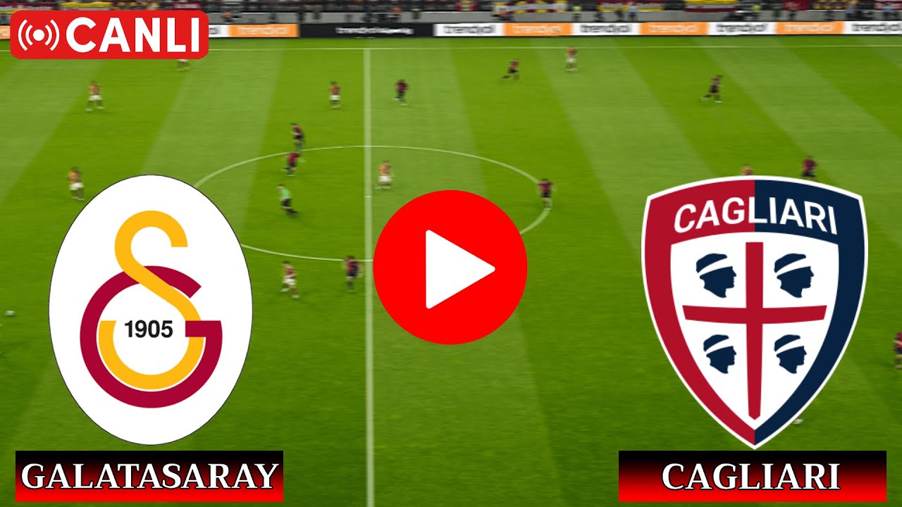 CANLI İZLE KANALI Galatasaray-Cagliari Maçı! 23 Temmuz 2025 Çarşamba günü