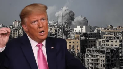 ABD Başkanı Donald Trump, Florida’daki göçmen gözaltı merkezine gitmek üzere