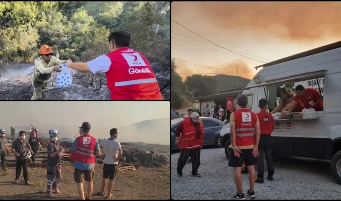 Türk Kızılay, ülke genelinde etkili olan orman yangınlarına karşı hangi