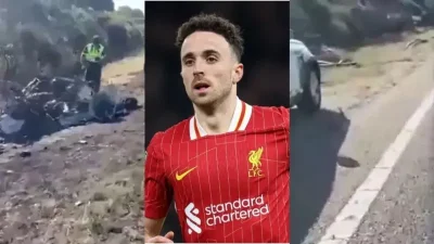 Premier Lig ekiplerinden Liverpool’da forma giyen Portekizli futbolcu Diogo Jota,