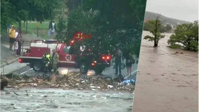 ABD'nin Teksas eyaletinde meydana gelen şiddetli yağışların öngörülemez önlem alınamayan