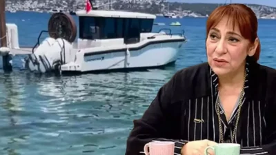 Türk televizyonlarının sevilen oyuncusu Melek Baykal, tatil için gittiği Bodrum’un