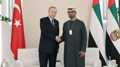 Cumhurbaşkanı Recep Tayyip Erdoğan, Birleşik Arap Emirlikleri (BAE) Devlet Başkanı