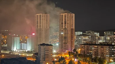 Ankara’nın Çankaya ilçesi Alacaatlı Mahallesi’nde bulunan Yaşamkent Valero Sitesi'nde dün