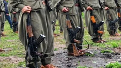 Terör örgütü PKK'ya ait 30 kişilik ilk grup, teröristbaşı Abdullah