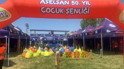 Türkiye Kültür Yolu Festivali kapsamında ASELSAN’ın 50’nci Yıl Çocuk Şenliği