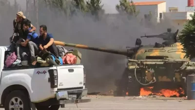 İsrail Savunma Kuvvetleri (IDF), Suriye ordusuna ait bir tank konvoyunun