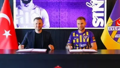 Süper Lig ekiplerinden Eyüpspor, Trabzonspor’dan Rumen forvet Denis Draguş’u 1