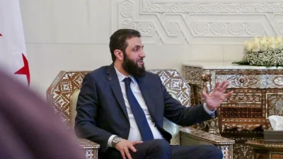 Suriye'nin yeni lideri Ahmed Şara, görevdeki ilk aylarında üç kez