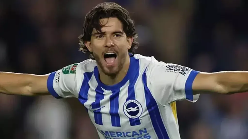 İngiltere Premier Lig ekibi Brighton forması giyen milli futbolcu Ferdi