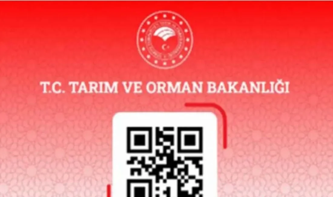Tarım ve Orman Bakanlığı, gıda işletmelerinde karekod uygulamasını zorunlu hale