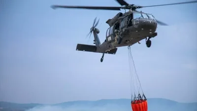 Kosova’da etkili olan orman yangınlarına NATO'nun Kosova Barış Gücü (KFOR)