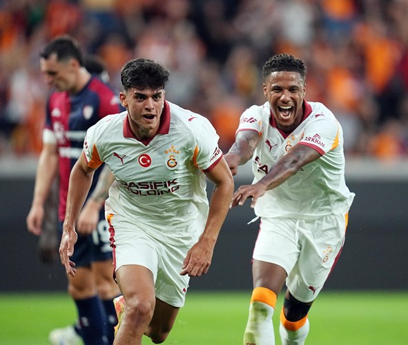 Galatasaray Cagliari: 3-1 (Geniş Maç Özeti, Maçın Golleri ve Maç Detayları)
