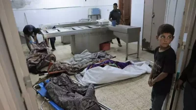 Gazze'deki Şifa Hastanesi Müdürü Muhammed Ebu Silmiyye, jeneratör yakıtının bitmek