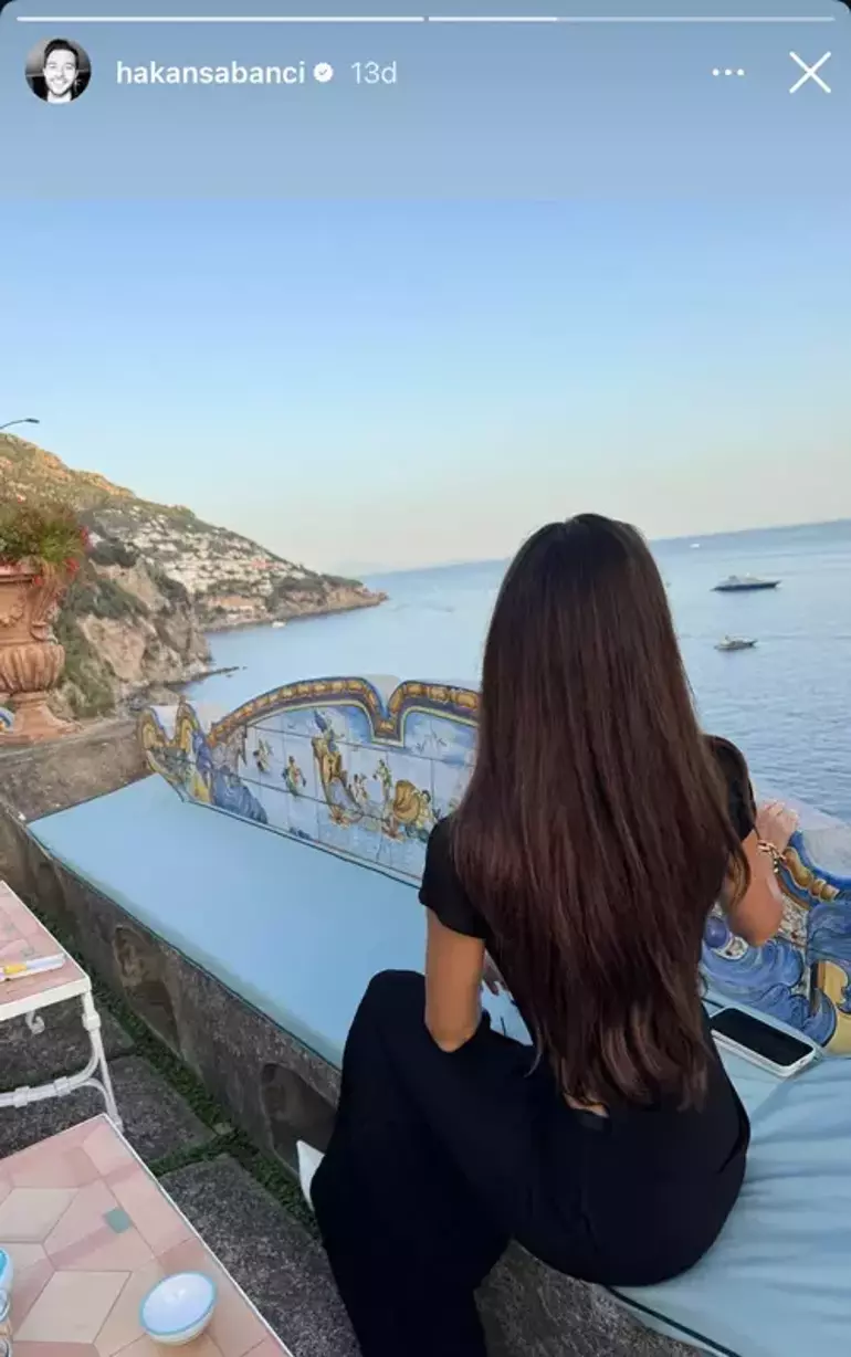 Hakan Sabancı’dan Hande Erçel’e Aşk Dolu Paylaşım: “Manzaram Sensin”