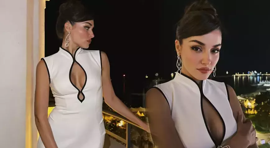 Hande Erçel’den Instagram’da Beğeni Rekoru Kıran Beyazlar İçinde Pozlar