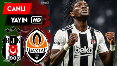 HT SPOR canlı izleme linki, Beşiktaş - Shakhtar Donetsk maçı