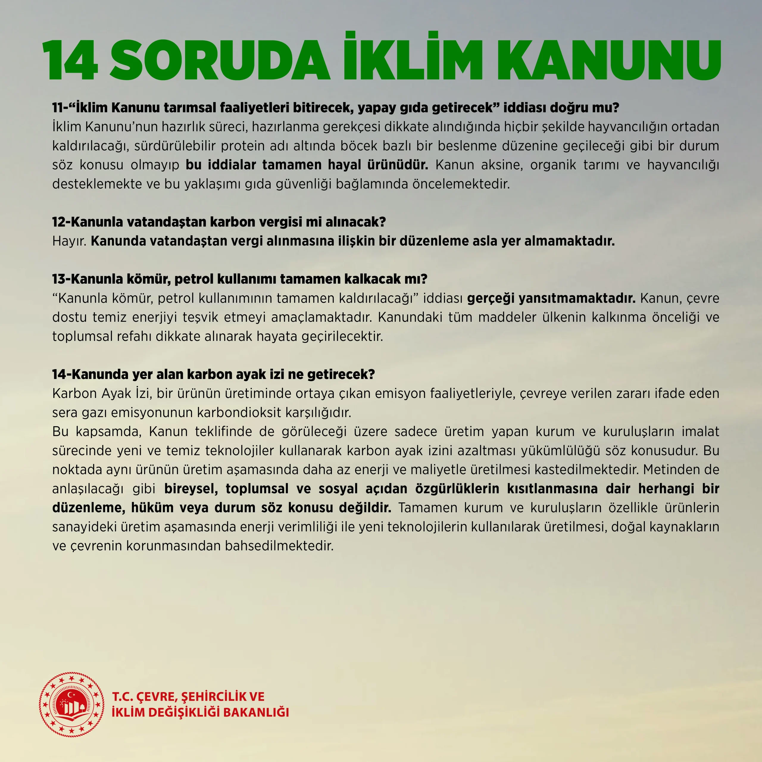 İklim Kanunu Nedir? Türkiye’nin Yeni Yeşil Yol Haritası
