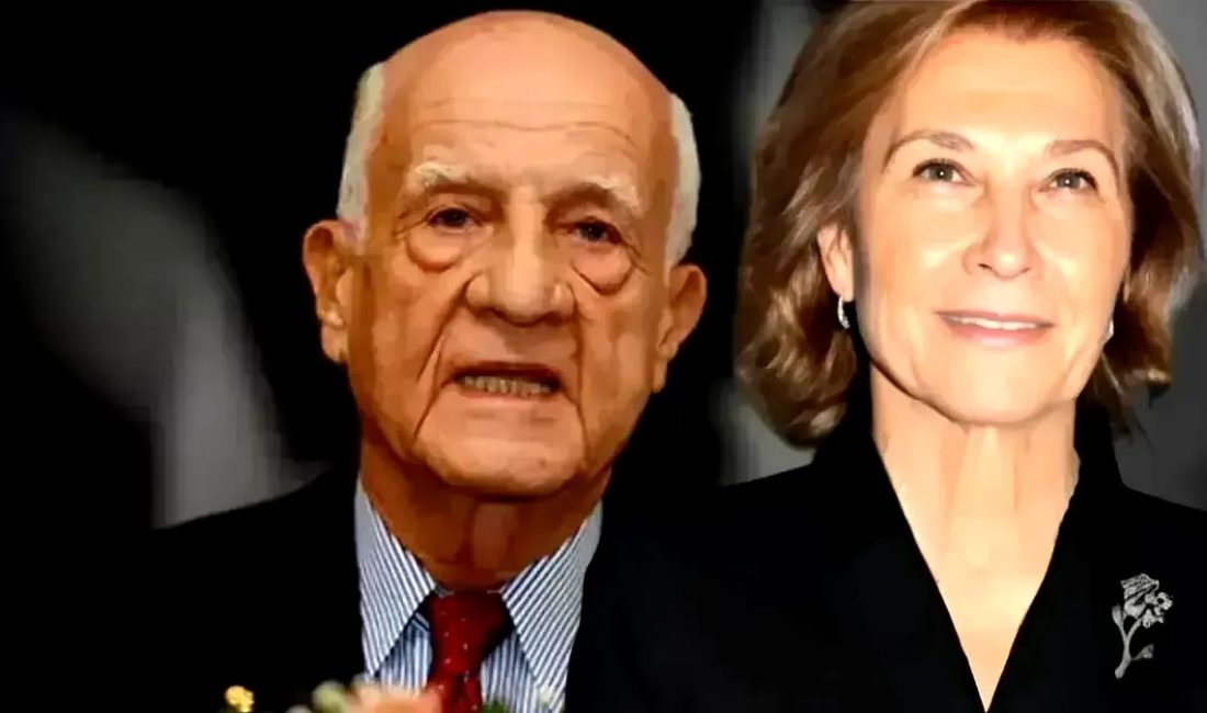 88 yaşındaki iş insanı İnan Kıraç ile 76 yaşındaki Emine