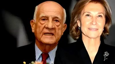 88 yaşındaki iş insanı İnan Kıraç ile 76 yaşındaki Emine