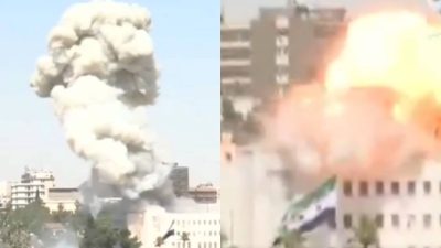 İsrail ordusu, Şam’daki Genelkurmay Başkanlığı girişine hava saldırısı düzenledi. Üç