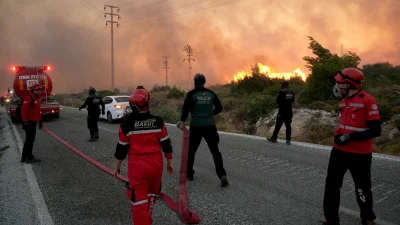 İzmir Aydın otoyolu açık mı? Buca'daki orman yangını sonrası otoyolun