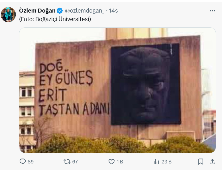 Milat Gazetesi Ankara Temsilcisi Özlem Doğan’ın Atatürk Paylaşımı Ne Dedi? Hangi İfadeler Tepki Çekti? Sosyal Medyada Neler Yazıldı, Özür Diledi mi?