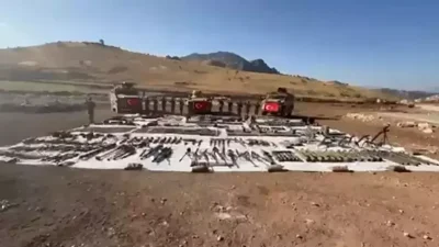 MSB, Pençe-Kilit harekat bölgesinde 1800 metre uzunluğunda ve 33 odalı