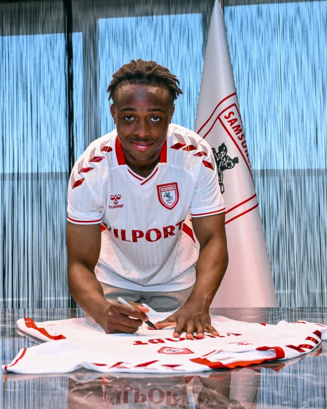 Trendyol Süper Lig ekiplerinden Samsunspor, İsveç'in yükselen yeteneklerinden Richie Omorowa