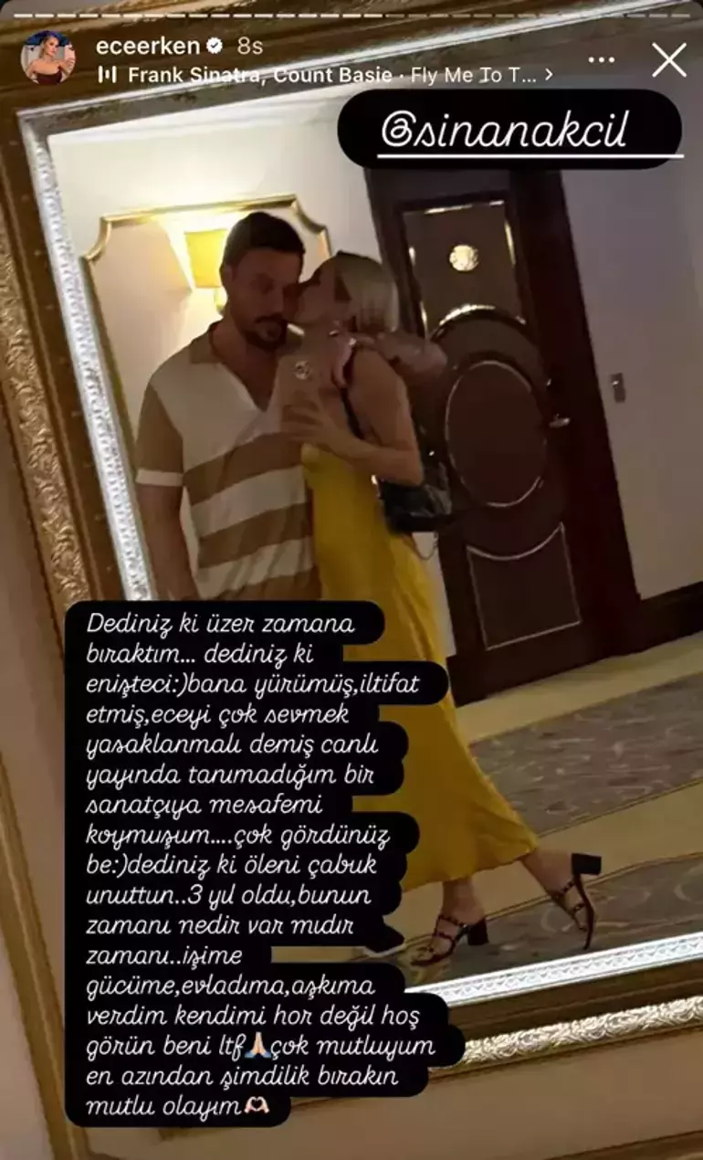 Sinan Akçıl ve Ece Erken Aşkında “Enişte” Polemiği: “Salça Olmayı Bırakın”