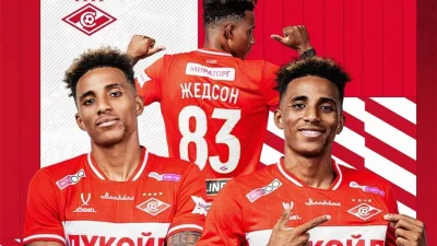 Beşiktaş'tan Spartak Moskova'ya transfer olan Gedson Fernandes, yeni takımıyla ilk