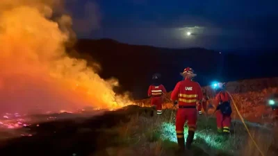 İspanya orman yangınları Leon, Ourense, Navarra ve Avila bölgelerinde şiddetini