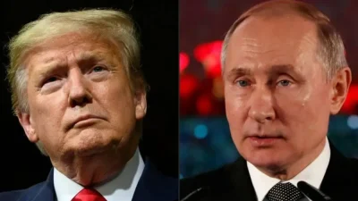 ABD Başkanı Donald Trump, Rusya Devlet Başkanı Vladimir Putin ile