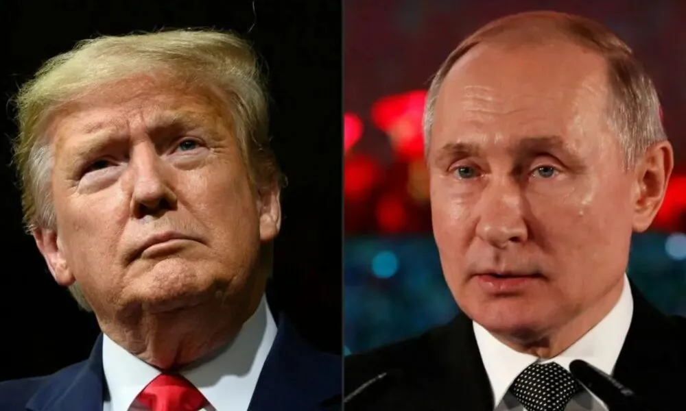 ABD Başkanı Donald Trump, Rusya Devlet Başkanı Vladimir Putin ile