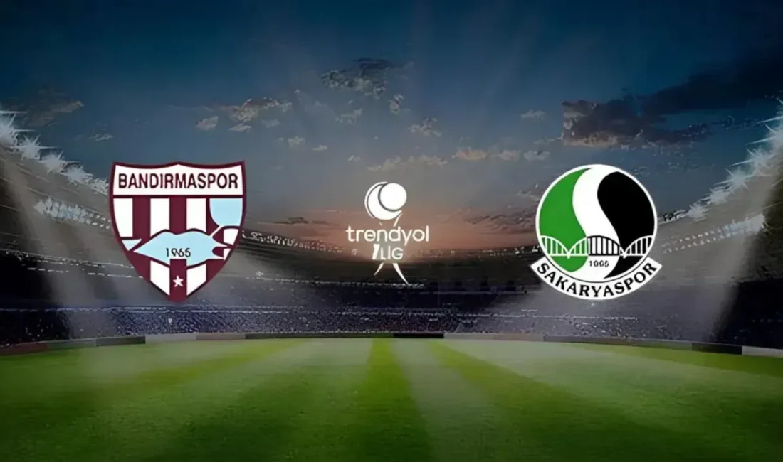 Bandırmaspor - Sakaryaspor maçı ne zaman, hangi kanalda? 10 Ağustos