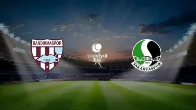 Bandırmaspor - Sakaryaspor maçı ne zaman, hangi kanalda? 10 Ağustos