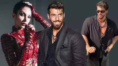 Can Yaman, DJ sevgilisi Sara Bluma ile havalimanından romantik bir