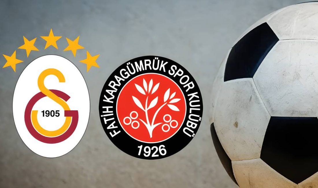 Trendyol Süper Lig’de Galatasaray, Fatih Karagümrük’ü ağırlıyor. GS-Fatih Karagümrük maçı