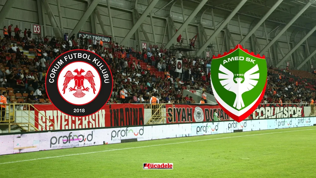 Çorum FK Amedspor maçı ne zaman, saat kaçta, hangi kanalda? Trendyol 1. Lig 10 Ağustos 2025