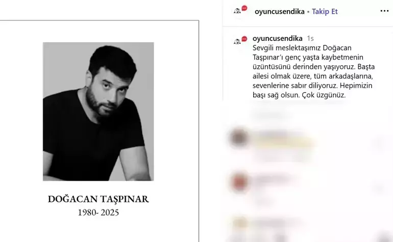 Doğacan Taşpınar’ın ani ölümü sonrası son paylaşımı yürek burktu