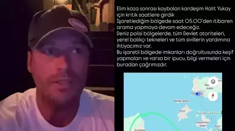 Halit Yukay Arama Çalışmaları Devam Ediyor mu, Kıvanç Tatlıtuğ Ne dedi? 19 Ağustos Son Durum Nedir?