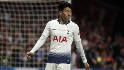 İngiltere Premier Lig ekiplerinden Tottenham Hotspur’un Güney Koreli yıldızı Heung-Min