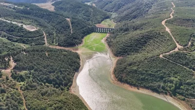 İstanbul'da kurak geçen bahar ve yaz aylarının ardından barajlardaki su