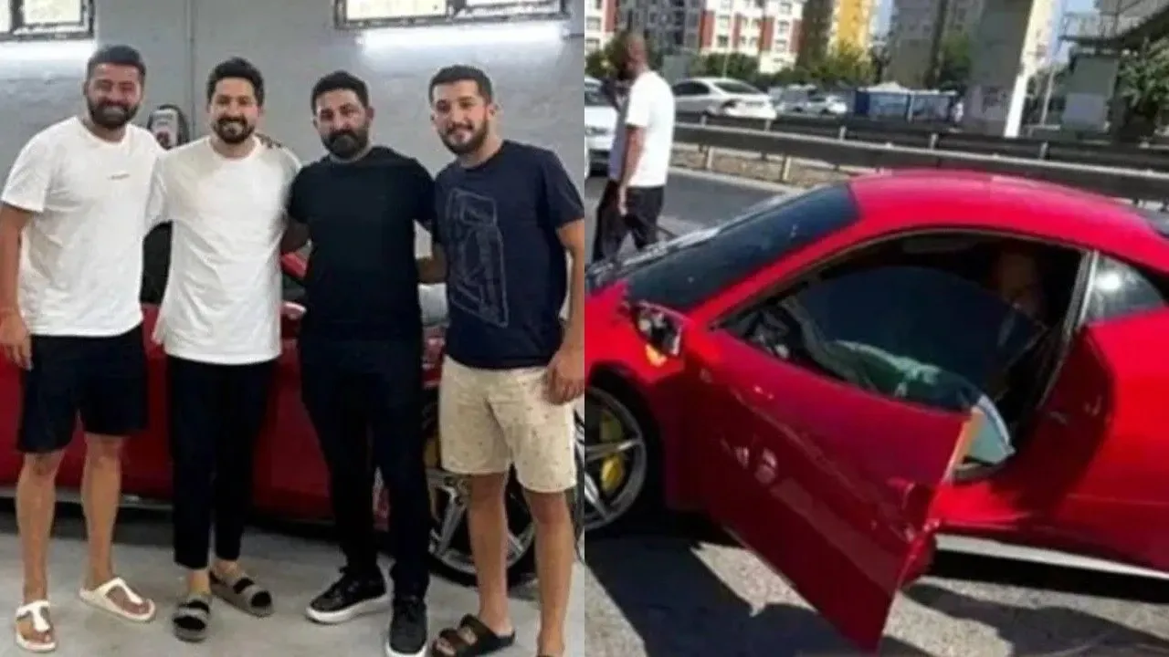 Kazalı Ferrari Alan Sercan Türk Kimdir? Futbol Sahalarından Lüks Otomobil Tutkusuna