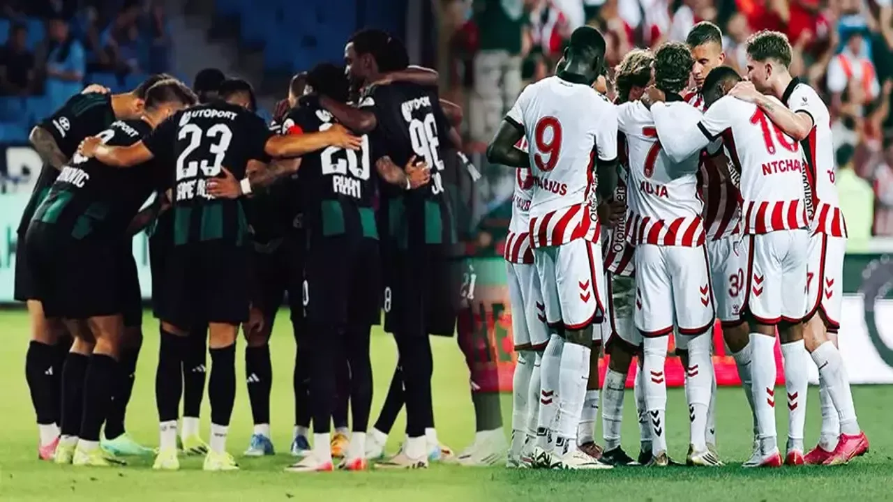 Kocaelispor - Samsunspor maçı ne zaman, saat kaçta, hangi kanalda? Trendyol Süper Lig 16 Ağustos 2025