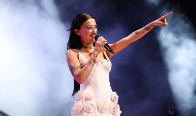 Melike Şahin, 12 Eylül 2025’te İstanbul Anadolu JJ Arena’da sahne