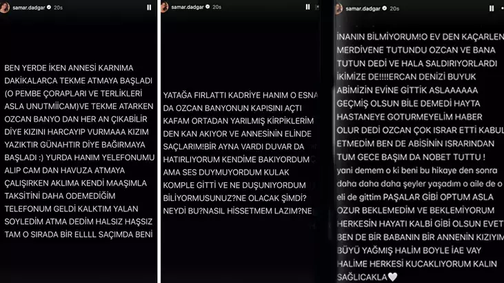 Özcan Deniz’in Eşinden Şok İddia: Kayınvalidem Bana Tekme Attı!